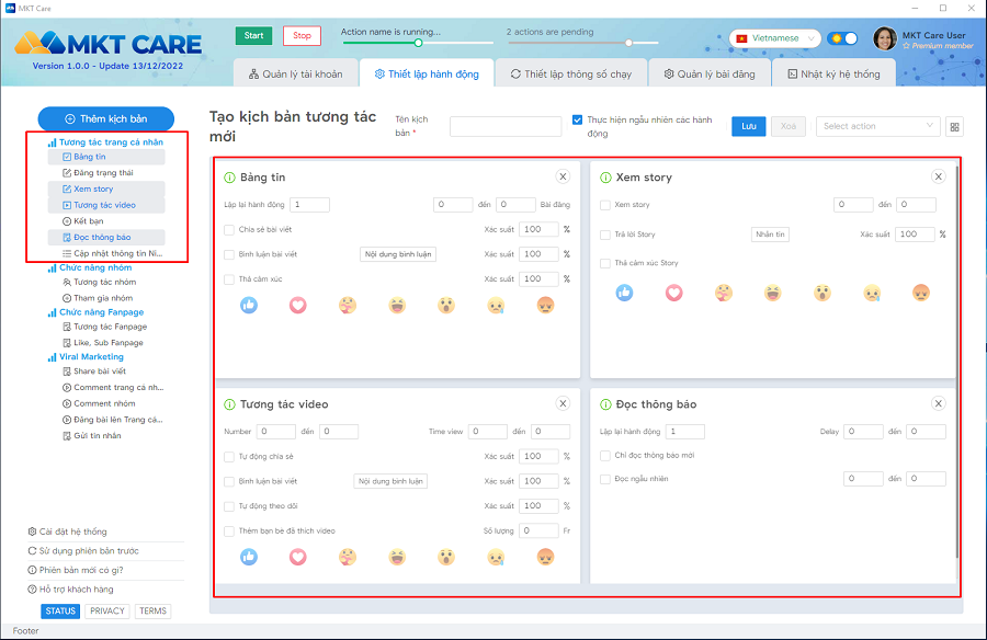 Phần mềm tăng like Facebook