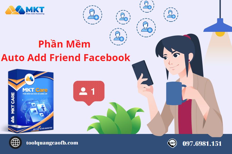 Phần Mềm Auto Add Friend Facebook
