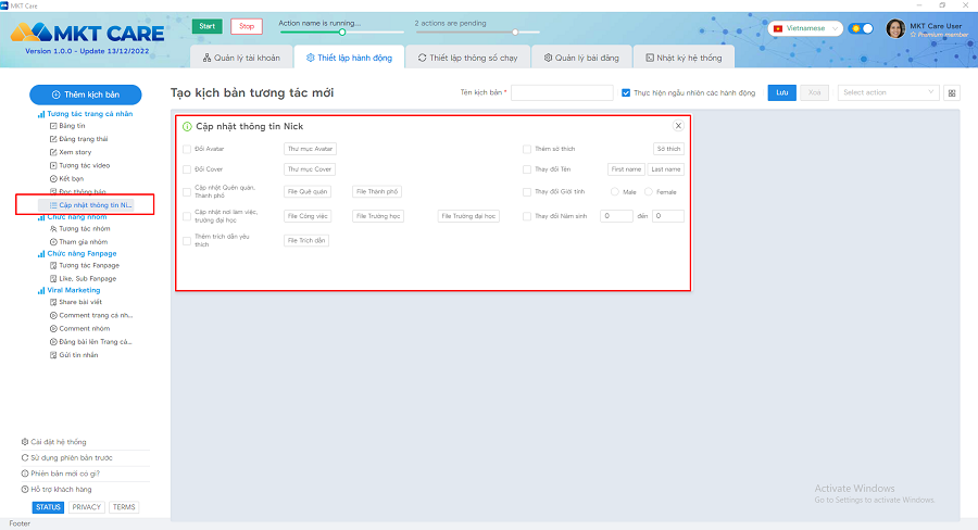 Phần mềm tăng like Facebook