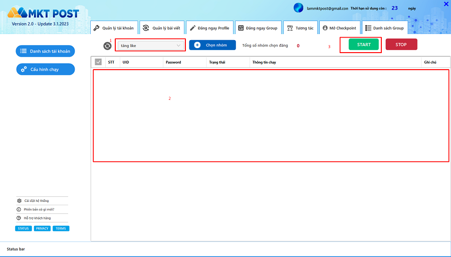 Cách tăng like bài viết trong group