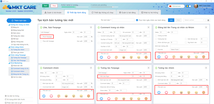 Phần mềm tăng like Facebook