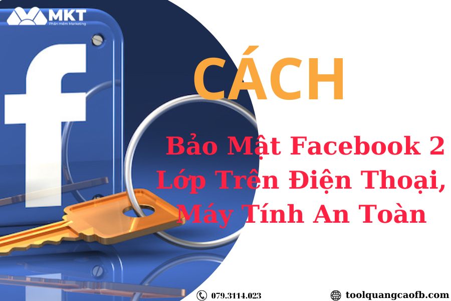 Cách bật ảo mật Facebook 2 lớp
