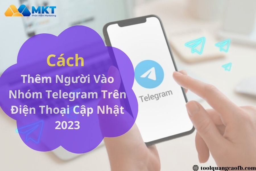cách thêm người vào nhóm telegram