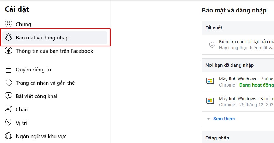 Cách Bảo Mật Facebook 2 Lớp