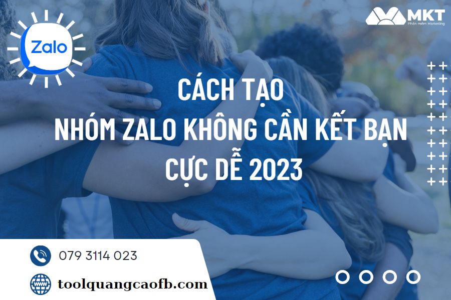 tạo nhóm zalo không cần kết bạn