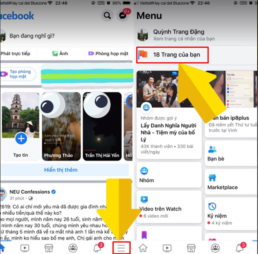Cách đổi tên fanpage trên điện thoại dễ thực hiện nhất Cách đổi tên fanpage trên điện thoại dễ thực hiện nhất
