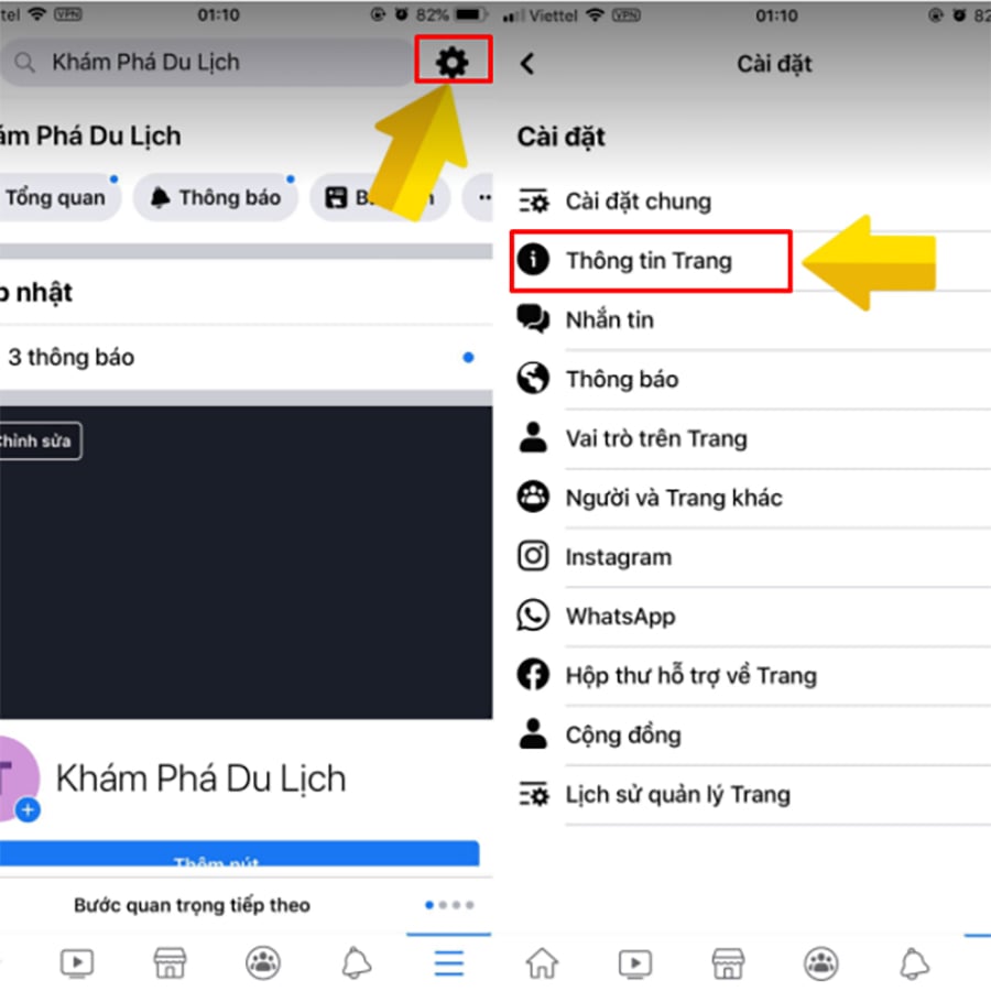 Cách đổi tên fanpage trên điện thoại dễ thực hiện nhất Cách đổi tên fanpage trên điện thoại dễ thực hiện nhất