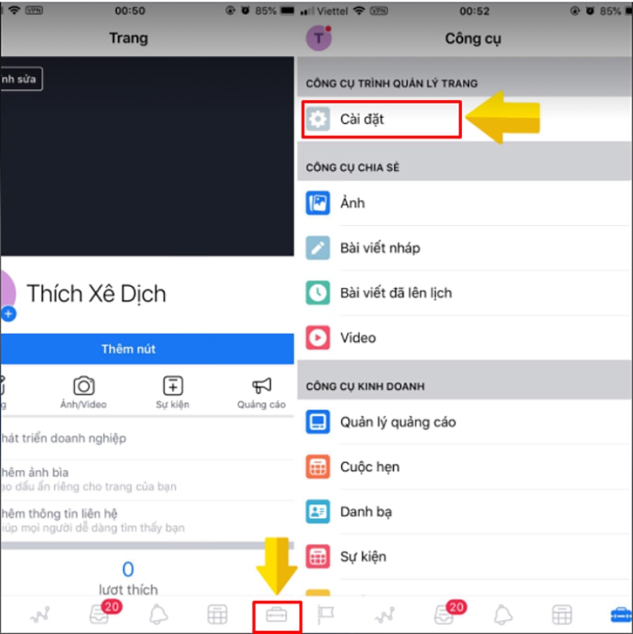 Cách đổi tên fanpage trên điện thoại dễ thực hiện nhất Cách đổi tên fanpage trên điện thoại dễ thực hiện nhất
