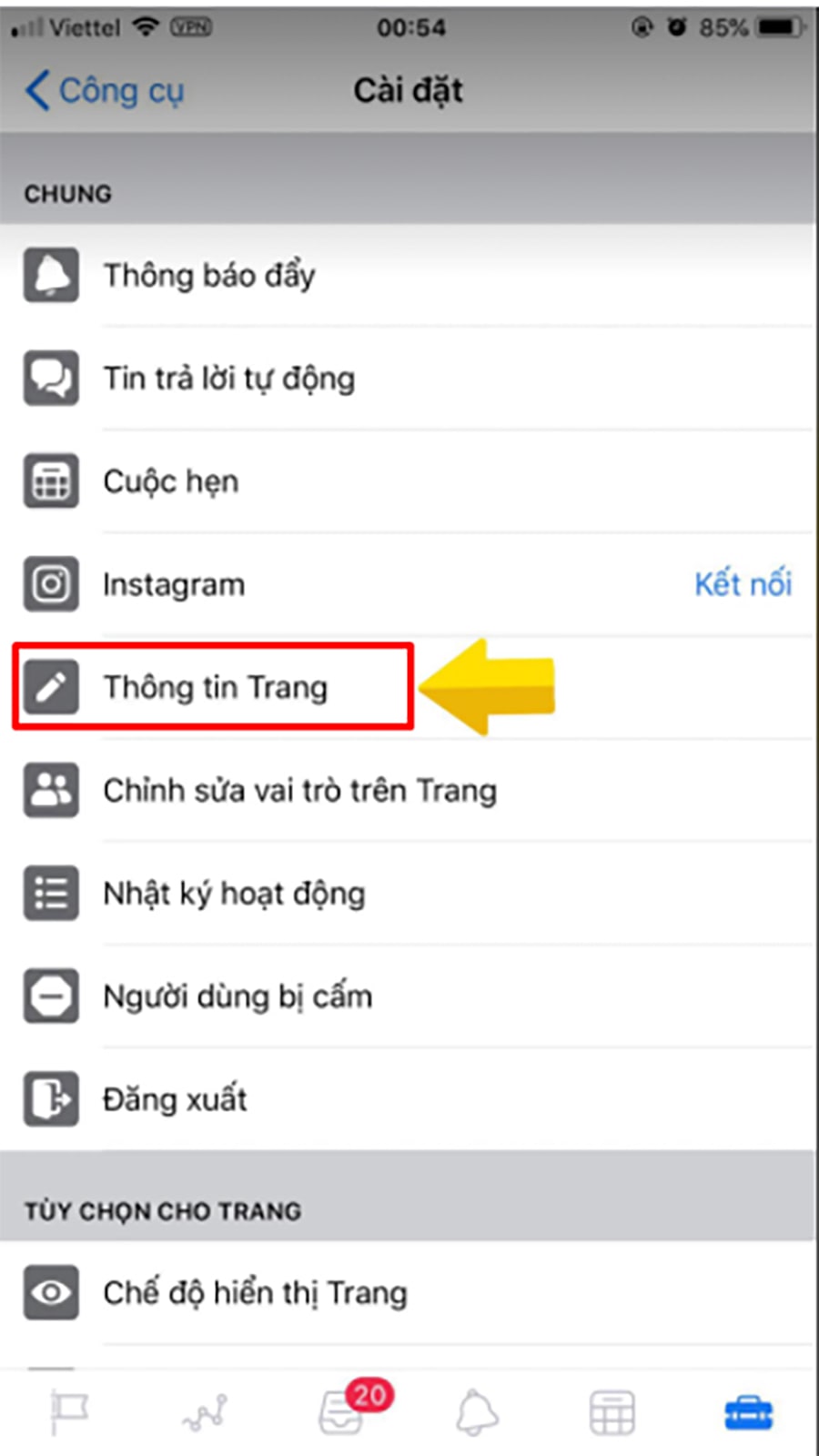 Cách đổi tên fanpage trên điện thoại dễ thực hiện nhất Cách đổi tên fanpage trên điện thoại dễ thực hiện nhất