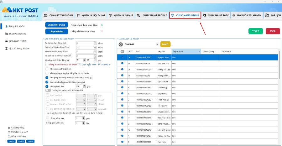 tool auto đăng bài facebook mới nhất