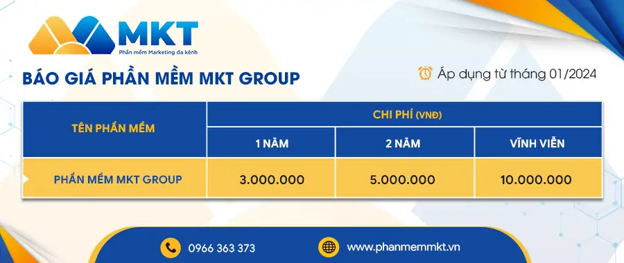 phần mềm MKT Group