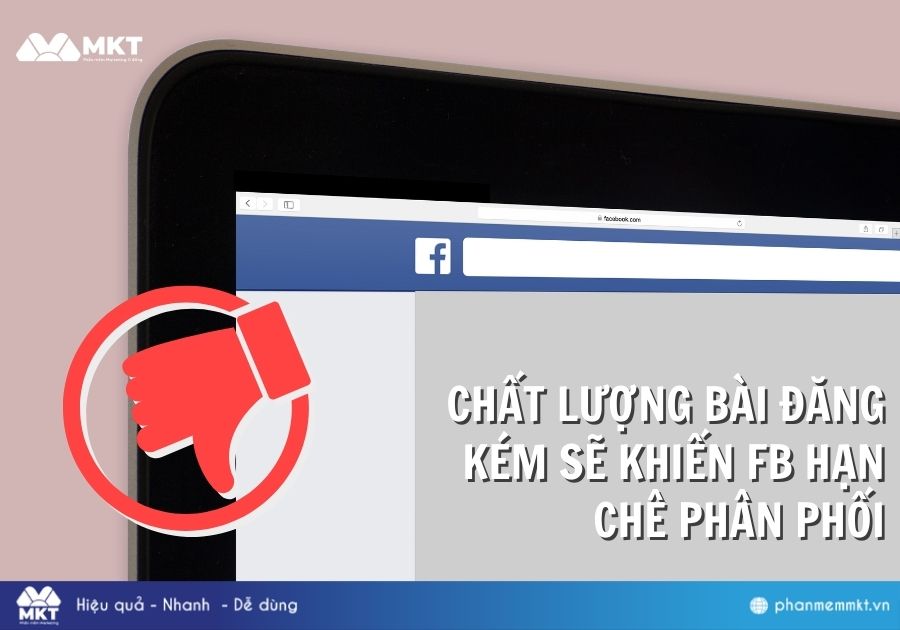 Chất lượng bài đăng kém sẽ khiến Facebook bóp tương tác Chất lượng bài đăng kém sẽ khiến Facebook bóp tương tác